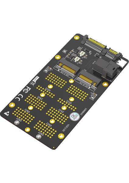 2'si 1 Arada Combo M.2(Ngff) Nvme Ssd/sata-Bus Ssd'den SFF-8643'E ve Sata Adaptörü (Yurt Dışından)