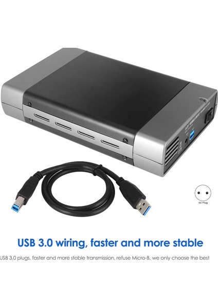 5.25 Inç HDD SSD Muhafaza Kutusu Usb3.0'dan Sata'ya Harici Sabit Disk Kutusu DVD SSD HDD Sabit Disk Kutusu 16 Hızlı Ab Fişi (Yurt Dışından) indirimleri