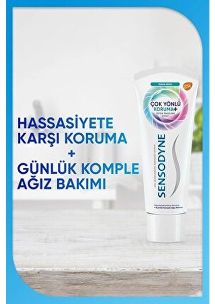 Beyazlatıcı Diş Macunu Hassasiyet Koruma 50 ml x 2 Adet Gelişmiş Beyazlık indirimleri