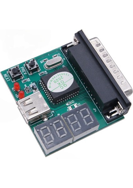 Bilgisayar Arıza Test Kartı Anakart Tanılama Kartı Dizüstü Bilgisayar Dört Bit Algılama USB Güç Kaynağı Hata Algılama (Yurt Dışından)