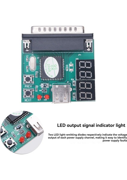 Bilgisayar Arıza Test Kartı Anakart Tanılama Kartı Dizüstü Bilgisayar Dört Bit Algılama USB Güç Kaynağı Hata Algılama (Yurt Dışından) indirimleri