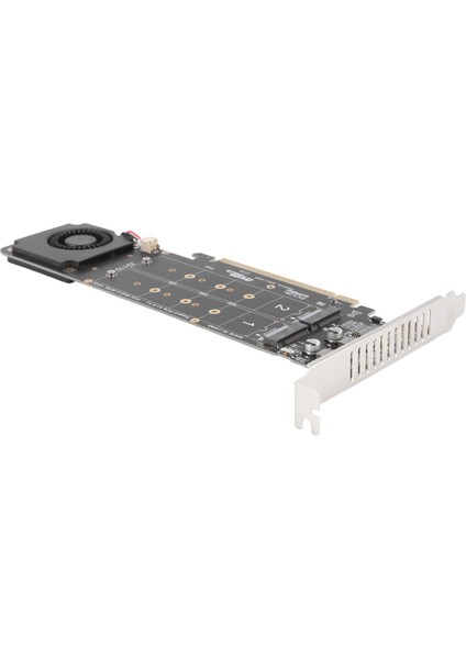 Adaptör Kartı PCIEX16 - M.2 M-Key NVMEX4SSD Dizi Genişletme Adaptörü Ayırıcı Kartı 2u Sunucu Aksesuarları (Yurt Dışından)