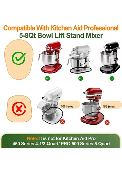 Kitchenaid 5-8 Qt Kase Kaldırmalı Stand Mikseri Için Bambu Mikser Kaydırıcısı, Mutfak Tezgahı Saklama Aksesuarları (Yurt Dışından) indirimleri