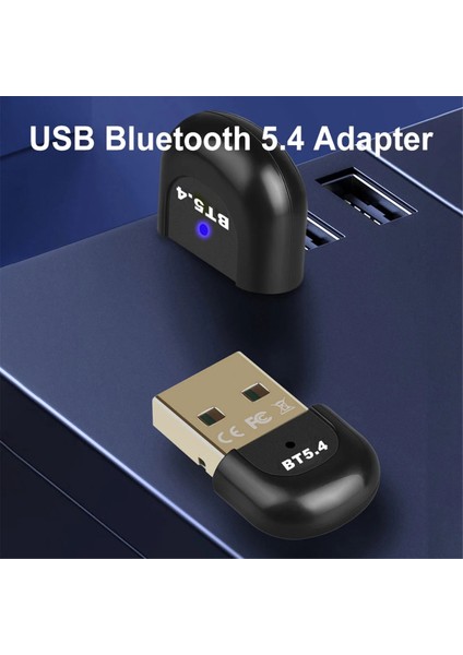 Pc Için USB Bluetooth 5.4 Adaptörü Kablosuz Fare Klavye Hoparlör Müzik Ses Alıcı Verici Bluetooth Adaptörü (Yurt Dışından) indirimleri