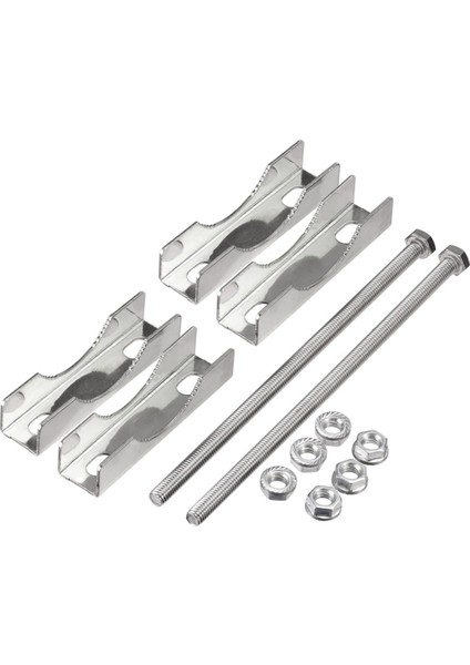 Çift Anten Direği Kelepçe Kiti V Çene Bloğu, Tv Cb Radyo Amatör Bayrak Direği Için Direk Kelepçe Montaj Braketi Tutucu (Yurt Dışından) indirimleri