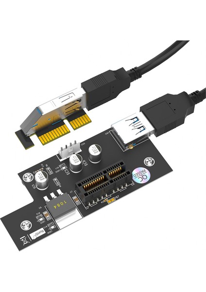 Manyetik Ayak Pedleri ile Yüksek Kaliteli Pci Express Pci-E 1x - 1X/4X/8X/16X Yükseltici Kart (Yurt Dışından)
