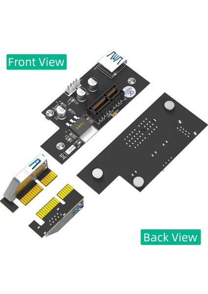 Manyetik Ayak Pedleri ile Yüksek Kaliteli Pci Express Pci-E 1x - 1X/4X/8X/16X Yükseltici Kart (Yurt Dışından) fiyatları