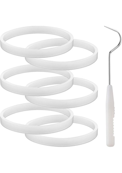 Ninja Auto-Iq Pro Extracto BL456-30 BL480 BL681A BL682 BL640 Için 6 Adet Sızdırmazlık Halkası Contası (Yurt Dışından)