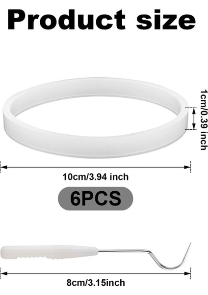 Ninja Auto-Iq Pro Extracto BL456-30 BL480 BL681A BL682 BL640 Için 6 Adet Sızdırmazlık Halkası Contası (Yurt Dışından) fiyatları