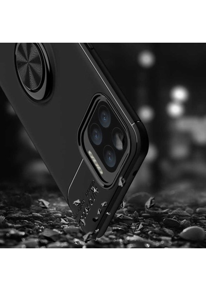 Oppo Reno A73 Kılıf Senk Ravel Silikon Kapak-Siyah indirimleri