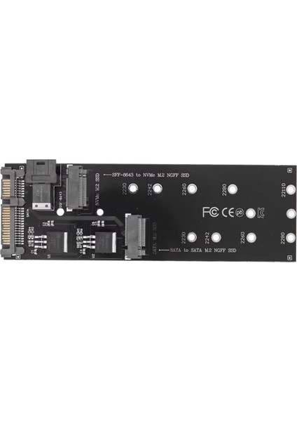 Ngff M-Key - Slimline Sas Nvme Pcıe 22PIN Sata Adaptörü SSD Dönüştürücü - Dizüstü Masaüstü Anakartına Uygun (Yurt Dışından) fırsatları