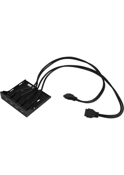 USB 3.0 4 Portlu Ön Panel Usb3.0 3,5 Inç Disket Ön Panel Dahili Braket Adaptörü Masaüstü 3,5 Inç Disket Yuvası Için (Yurt Dışından) fiyatları