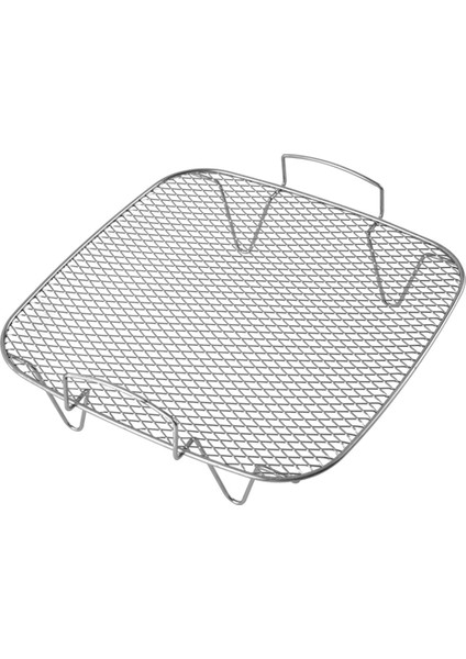 9,37 Inçlik Hava Fritözü Tutucu, Katmanlı Kurutma Rafı, Tost Rafı, 8 Ila 12 Qt Hava Fritözü Için Paslanmaz Çelik Aksesuarlar (Yurt Dışından)