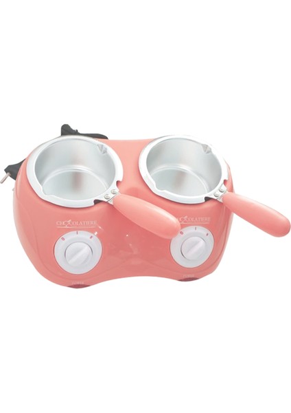 Elektrikli Çift Kazanlı Çikolata Eritme Fırını, Çift Hızlı Sıcak Kaplı Çikolata Eritme Makinesi Seti Ab Fişi (Yurt Dışından)