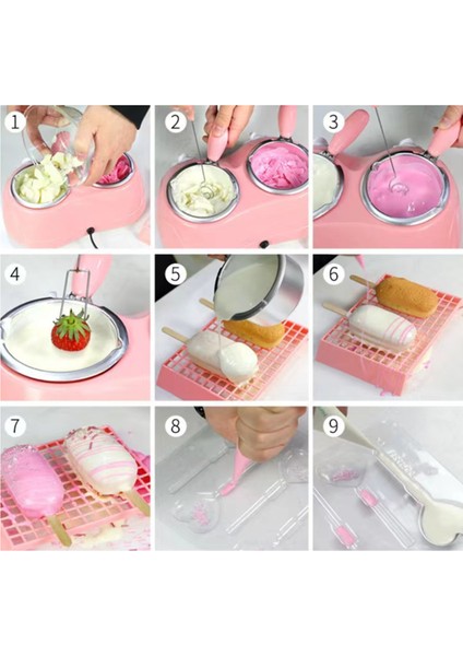 Elektrikli Çift Kazanlı Çikolata Eritme Fırını, Çift Hızlı Sıcak Kaplı Çikolata Eritme Makinesi Seti Ab Fişi (Yurt Dışından) fırsatları