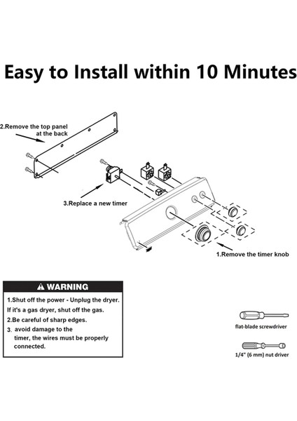 Whirlpool Kurutma Makinesi Zamanlayıcısı AP6016541, W10185982, 1546812, PS11749831 Için WPW10185982 230V (Yurt Dışından) fiyatları