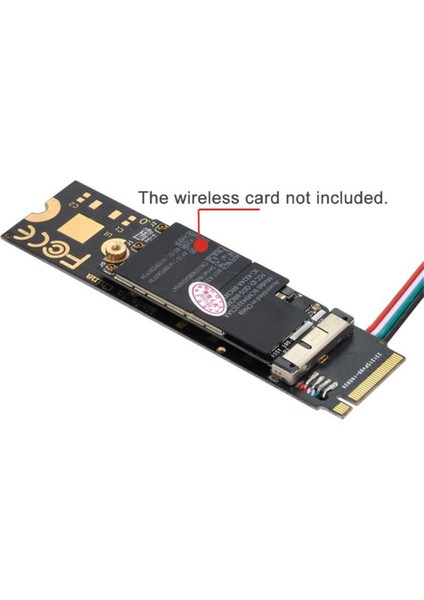 Apple Bluetooth Modülü Için M-Key Kablosuz Masaüstü Sürücüsüz BCM943602CS Adaptör Kartı - Pcıe M.2 Ngff (Yurt Dışından) modelleri