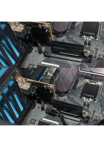 Pcı-E X16 Yarım Yükseklikten Tam Yüksekliğe Uzatma Yükseltici Kartı Pcıe 5.0 X16 Test Adaptörü Koruyucu Kartı 1u 2u Sunucu Için (Yurt Dışından) fiyatları