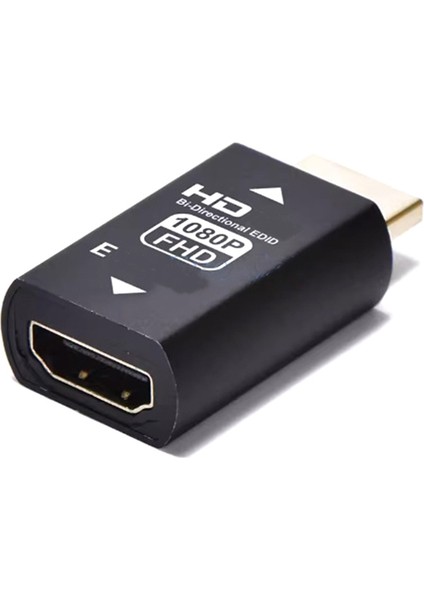 HDMI Uyumlu Edid Emülatörü Geçişi Önlenmiş Adaptör Mac Thunderbolt - Hd Video Ayırıcılar 1080 ile Çalışır (Yurt Dışından)