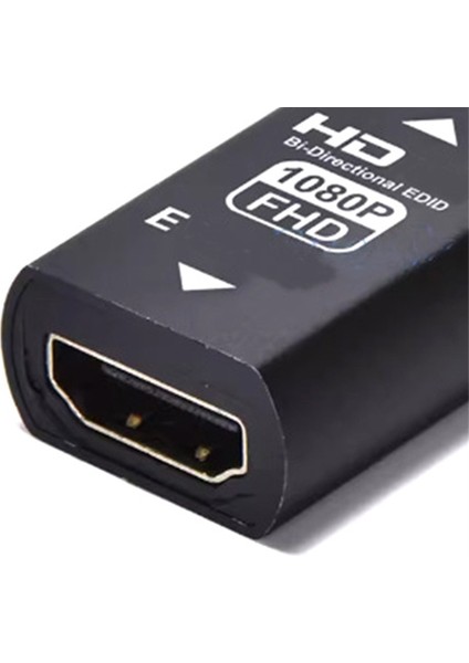 HDMI Uyumlu Edid Emülatörü Geçişi Önlenmiş Adaptör Mac Thunderbolt - Hd Video Ayırıcılar 1080 ile Çalışır (Yurt Dışından) fırsatları