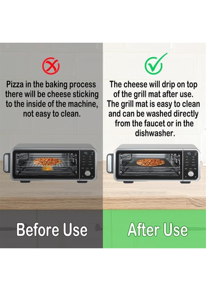 Ninja Için 6 Adet Yeniden Kullanılabilir Fritöz Kaplaması, Fırın Altı Için 12X12 Inç Yapışmaz Kaplama, Fırınlama/mikrodalga Fırın Kullanımı Için (Yurt Dışından) indirimleri