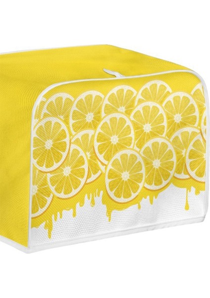 Tost Makinesi Kılıfı, 2 Dilim Ekmek Tost Makinesi Toz Kapağı, Ev Mutfak Aksesuarları Dekorasyonu, Limon (Yurt Dışından) fırsatları