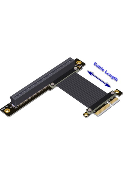 Pcı-E 4.0 X4 - X16 Yükseltici Kablo Pcı Express Grafik Kartı Uzatma Kablosu Gen4 64G/BPS RTX3090 RX6800XT Grafik Kartı Için (Yurt Dışından) modelleri