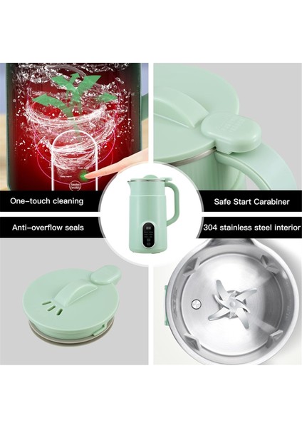 Ev Yapımı Bitki Sütü, Yulaf Sütü, Soya Sütü Makinesi Için Elektrikli Soya Sütü Duvar Kırma Makinesi Abd Fişi (Yurt Dışından) fiyatları