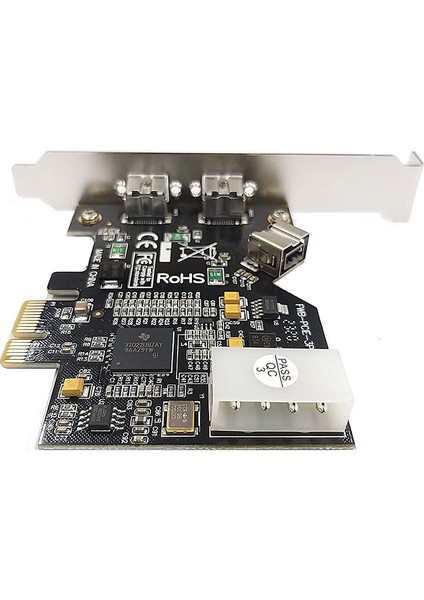 3 Portlu Pcı-E Firewire 800 Kartı Ieee Harici 1394B x 2 + Dahili 1394B x 1 Denetleyici Kartı Adaptörü Win 7/8/10 Için (Yurt Dışından) fiyatları
