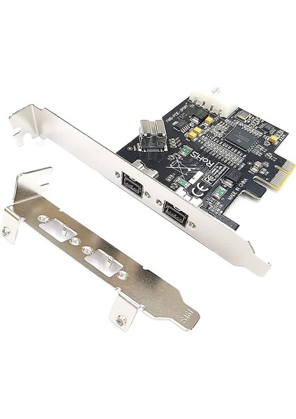 3 Portlu Pcı-E Firewire 800 Kartı Ieee Harici 1394B x 2 + Dahili 1394B x 1 Denetleyici Kartı Adaptörü Win 7/8/10 Için (Yurt Dışından) indirimleri