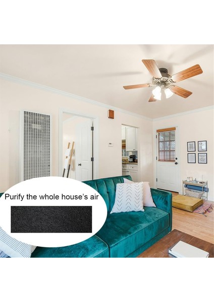 40'lı Paket Tavan Vantilatörü Kanat Filtreleri - Tavan Vantilatörü Hava Temizleyici Pedleri Aksesuarları Toz Tutucu - Vantilatör Filtresi (Yurt Dışından) indirimleri