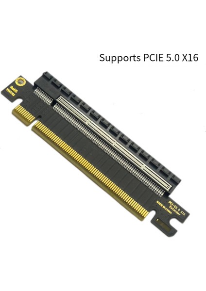 Pcı Express 5.0 X16 Koruyucu Yükseltici Kart Pcı-E - Pcı-E 16X Yuvası 180 Derece Konnektörler Gen3-5 Pcıe X16 Dönüştürücü Adaptör (Yurt Dışından) modelleri