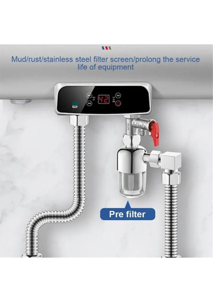 Evrensel Mutfak Musluk Suyu Filtresi, Kireç Önleyici, Sağlıklı, Temiz Su, Yemek Pişirme ve Banyo Için, Tüm Standart Musluklara Uygun (Yurt Dışından) modelleri