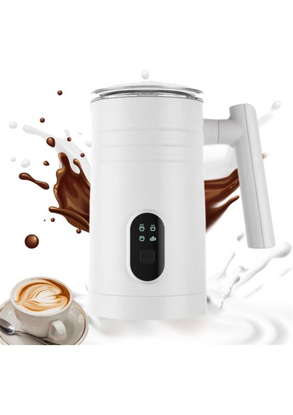 Tam Otomatik Süt Köpürtücü Akıllı Dokunmatik Kontrol Süt Isıtıcı Sıcaklık Ayarları Sıcak ve Soğuk Süt Köpürtücü Ingiltere Fişi (Yurt Dışından) fiyatları