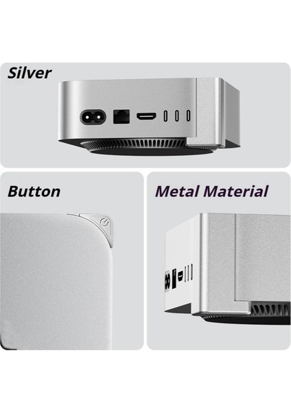 Mac Mini M4/m4 Pro 2024 Için Üst Güç Düğmesi Standı Kullanımı Kolay Harici Anahtar Düğmesi Tabanı (Yurt Dışından) indirimleri