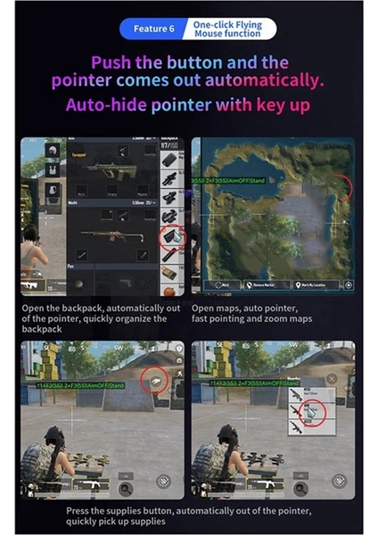 Yeni M1-Mini Klavye ve Fare Dönüştürücü V 5.2 Oyun Faresi ve Klavye Adaptörü Dönüştürücü Otomatik Basma (Yurt Dışından) modelleri