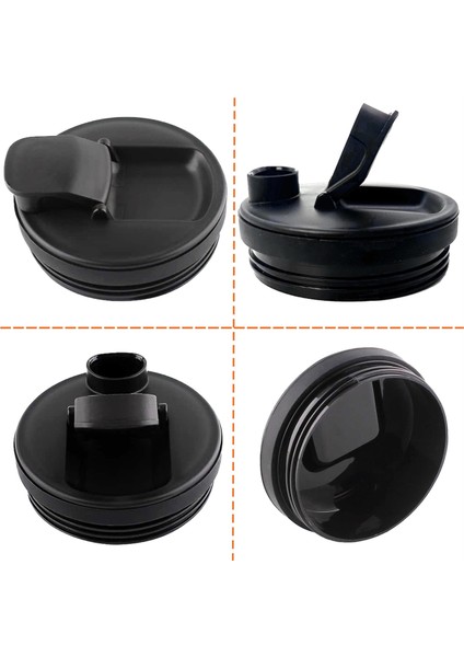 Ninja Blender Için 2 Adet Yedek Parça Kapağı, Iç Çapı 3,35 Inç Ninja Blender 12/18/24/32OZ Bardak Için Yudumlama ve Sızdırmazlık Kapakları (Yurt Dışından) modelleri