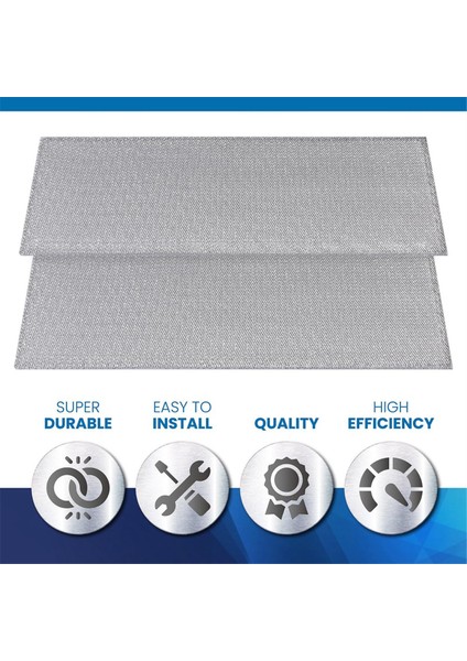 Broan PM390 PM250 Davlumbaz Yağ Filtreleri Davlumbaz Havalandırma Yedek Parçaları Yağ Filtresi Ekranları (Yurt Dışından) fırsatları