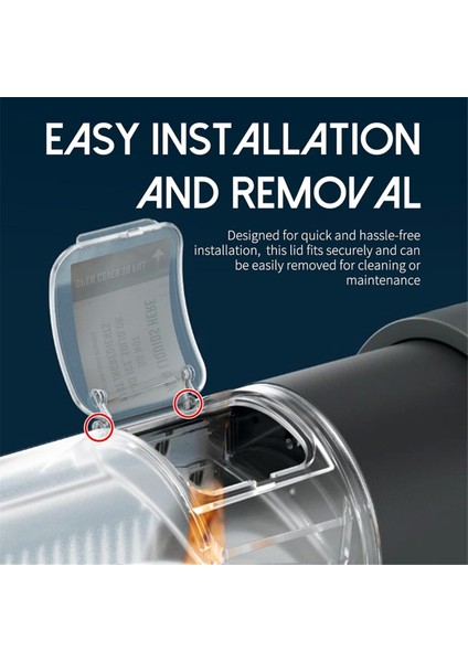 FS300, FS301, FS301C, CL301A, CO305F, CCO305F Için Ninja Dondurulmuş Içecek Makinesi Için Soğutma Silindiri Kapağı (Yurt Dışından) indirimleri