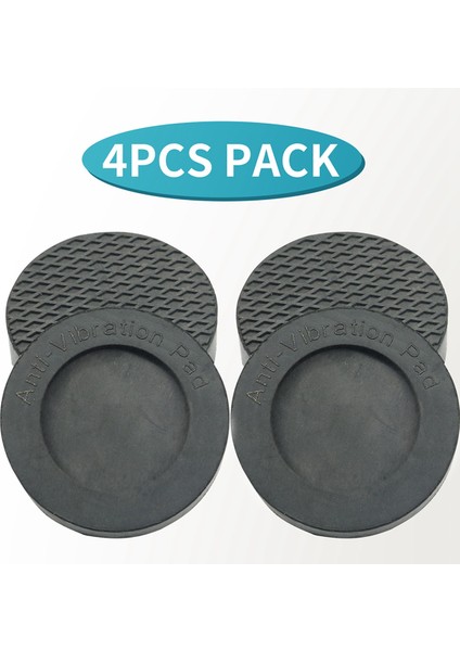 Çamaşır Makinesi Için Titreşim Önleyici Pedler, Gürültü Azaltıcı Kauçuk Pedler, Şok Emici Çamaşır Makinesi ve Kurutma Makinesi Pedleri 4 Adet (Yurt Dışından) fiyatları