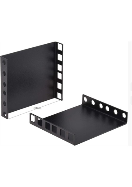 2u Sunucu Raf Derinlik Genişletici - Ağ Rafı Için 4 Inç Derin Gömme Raf Montaj Adaptör Kiti (Yurt Dışından) modelleri