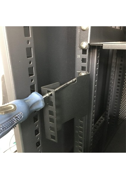 2u Sunucu Raf Derinlik Genişletici - Ağ Rafı Için 4 Inç Derin Gömme Raf Montaj Adaptör Kiti (Yurt Dışından) fırsatları