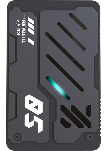 2,5 Inç Taşınabilir Harici Usb3.0 HDD Rgb Depolama Diski Taşınabilir Usb3.0 Sabit Disk Genişletme Depolama Alanı Pc Dizüstü Bilgisayar Için 500 GB (Yurt Dışından)