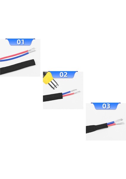 Büzülebilir Örgülü Kablo Kılıfı Yalıtımı Yangına Dayanıklı Koruyucu Kılıf, Isıyla Büzüşen Boru Kablo Sonlandırıcı Siyah (Yurt Dışından) fiyatları