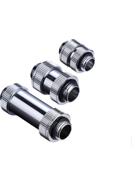 G1/4 Inç Erkek - Erkek Döner Konnektörler - Pc Için Bakır Slı Su Soğutma Bağlantı Parçaları, Ayarlanabilir Uzunluklar A (Yurt Dışından) indirimleri