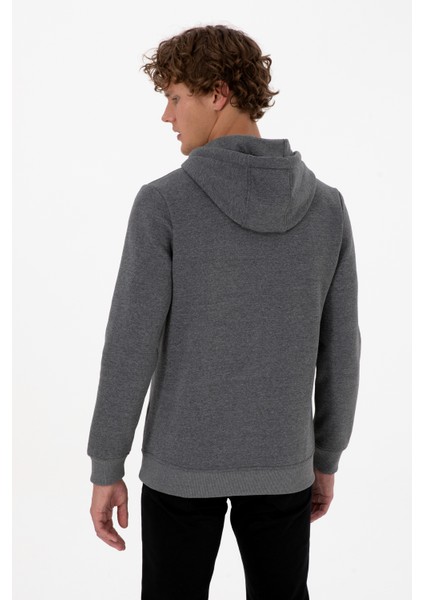 Erkek Antrasit Melanj Sweatshirt 50315582-VR081 indirimleri