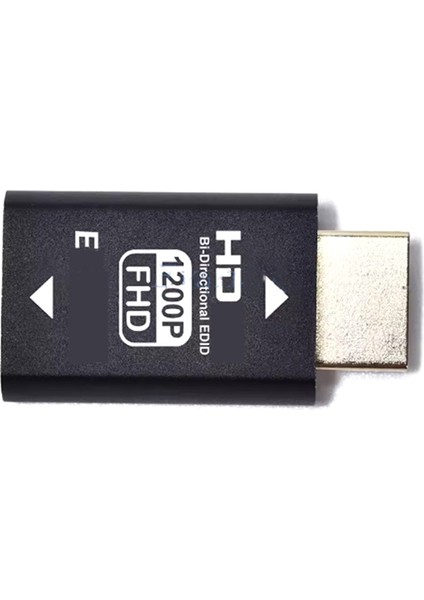 HDMI Uyumlu Edid Emülatörü Geçiş Engelleyici Adaptörü Mac Thunderbolt ile Hd Video Ayırıcılar 1200 ile Çalışır (Yurt Dışından)