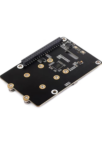 Raspberry Pi 5 Pcıe - 2ch M.2 Hat (B) Uyumlu 2280 Nvme M.2 SSD Hat 16P Kablo 5 Gbps Veri Hızı ve Soğutucu ile (Yurt Dışından) modelleri