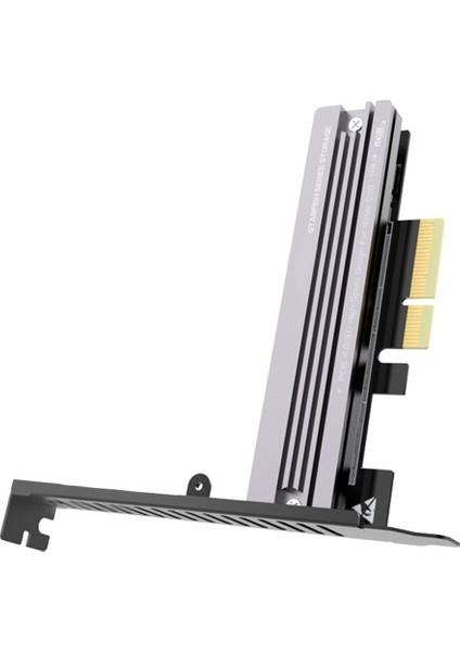 Masaüstü Bilgisayarlar Için 64 Gbps M.2 SSD Nvme - Pcıe 4.0 X1/X4/X8/X16 Dönüştürücü Adaptör ve Soğutucu Pcı Express Genişletme Kartı (Yurt Dışından)