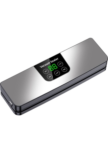 Elektrikli Vakumlu Paketleme Makinesi Kuru/ıslak Gıda Ambalajını Taze Tutmak Için Mühürleme Dokunmatik Düğmeler Dijital Ekran Çıkarılabilir Temizlenebilir (Abd) (Yurt Dışından) fırsatları